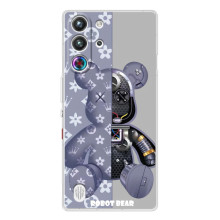 Чехол с брендом Луи Витон на ЗТЕ Ньюбия РэдМажик 10 Про – Мишка ЛВ
