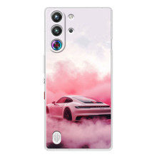 Чохол з авто Порше для ZTE Nubia RedMagic 10 Pro – Рожевий Порше