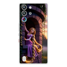 Чехол Рапунцель для ZTE Nubia RedMagic 10 Pro (Рапунцель на башне)
