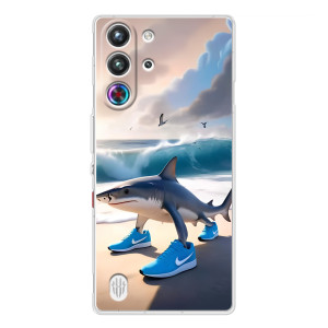 Чехол с мемом Тралалело тралала на ZTE Nubia RedMagic 10 Pro