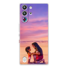 Чехол с мультфильмом Моана ZTE Nubia RedMagic 10 Pro (Моана и Симеа)