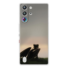 Чехол как приручить дракона на ZTE Nubia RedMagic 10 Pro (Беззубик)