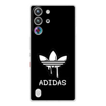 Чехол с картинкой Адидас на 

ЗТЕ Ньюбия РэдМажик 10 Про 
 – Адидас на черном