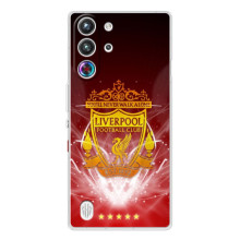 Чехол с картинкой ФК Ливерпуль на ЗТЕ Ньюбия РэдМажик 10 Про (ФК Ливерпуль)