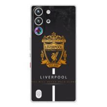 Чехол с картинкой ФК Ливерпуль на ЗТЕ Ньюбия РэдМажик 10 Про (Ливерпуль)