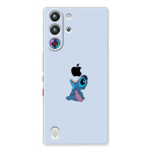 Чехол с принтом Стич на ZTE Nubia RedMagic 10 Pro (Stitch apple)