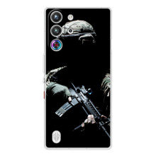 Чохол з українським воїном на ZTE Nubia RedMagic 10 Pro – Український снайпер