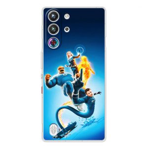 Чехол с принтом Фантастическая четверка для ZTE Nubia RedMagic 10 Pro