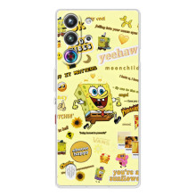 Силіконовий чохол Спанч Боб на <td>ЗТЕ Нубія РідМаджік 10 Про </td> (Спанч Боб біжить)