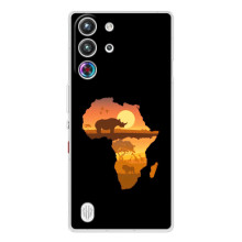 Літній Чохол на ZTE Nubia RedMagic 10 Pro – Карта