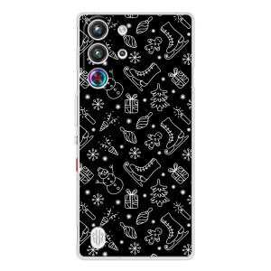 Новогодние, Праздничные Чехлы для ZTE Nubia RedMagic 10 Pro - 2024 год