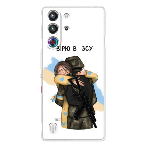 Патриотический Чехол для ZTE Nubia RedMagic 10 Pro – Верим в ЗСУ