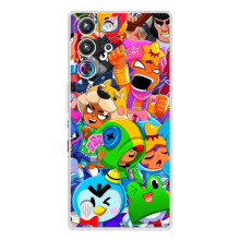 Силиконовый Чехол на ZTE Nubia RedMagic 10 Pro с картинкой Brawl Stars (Brawl-Stars)