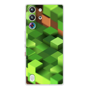 Чехлы для ZTE Nubia RedMagic 10 Pro (Персонажи Майн Крафт) (Текстура)