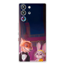 Силіконовий чохол з принтом Зоотрополіс для ZTE Nubia RedMagic 10 Pro – Головні герої
