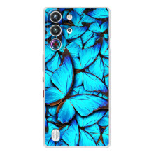 Силіконовий бампер з картинкою звірів для ZTE Nubia RedMagic 10 Pro – Крила метеликів