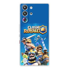 Силіконовий Чохол (атрибутика Клеш Роял) для ZTE Nubia RedMagic 10 Pro (Клеш Король)