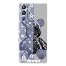 Силіконовий чохол для ZTE Nubia RedMagic 10 Pro – Ведмідь Louis Vuitton