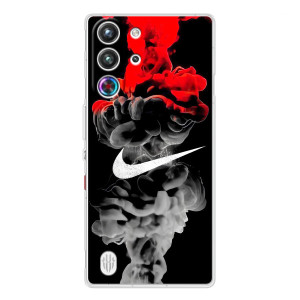 Силіконовый Чохол на ZTE Nubia RedMagic 10 Pro з картинкою НАЙК (Nike дим)
