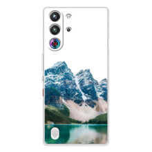 Силиконовый чехол с КАРТИНКАМИ лето для ZTE Nubia RedMagic 10 Pro (AlphaPrint) (Гори)