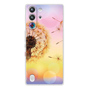 Силиконовый Чехол с одуванчиками на ZTE Nubia RedMagic 10 Pro – Цветок-одуванчик