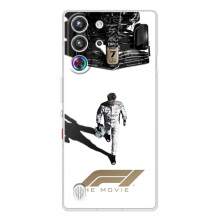 Чехол с прнтом Формула 1 на ZTE Nubia RedMagic 10 Pro – Логотип Ф1