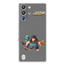 Чохол з героями Клеш Рояль для ZTE Nubia RedMagic 10 Pro