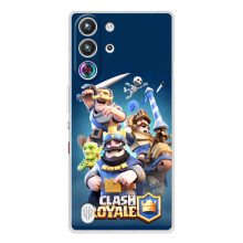 Чохол з героями Клеш Рояль для ZTE Nubia RedMagic 10 Pro – Принц