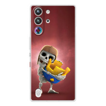 Чохол з героями Клеш Рояль для ZTE Nubia RedMagic 10 Pro – Скелет