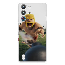 Чохол з героями Клеш Рояль для ZTE Nubia RedMagic 10 Pro – Варвар