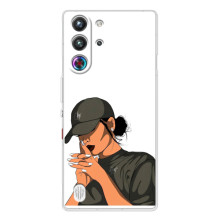 Силиконовый Чехол на ZTE Nubia RedMagic 10 Pro с картинкой Стильных Девушек (В зеленом)