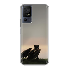 Чехол как приручить дракона на ZTE Nubia RedMagic 11 Pro Plus – Беззубик