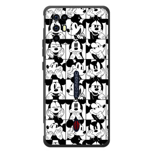 Чехлы с принтом Микки Маус на ZTE Nubia RedMagic 6R (Коллаж Микки Маус)