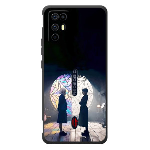 Чехлы с принтом Уэнсдей на ZTE Nubia RedMagic 6R (Уэнсдей и Энди)