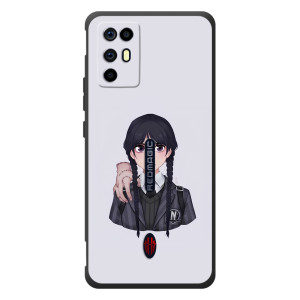 Чехлы с принтом Уэнсдей на ZTE Nubia RedMagic 6R (Вещь Венсдей)