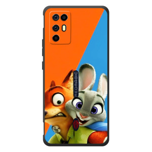 Чехлы ЗВЕРОПОЛИС для ZTE Nubia RedMagic 6R (Ник и Хопс)