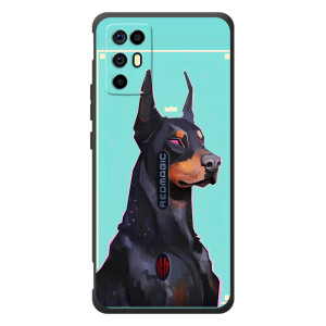 Чехол ДОБЕРМАН для ZTE Nubia RedMagic 6R (Король доберман)