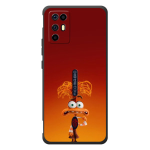 Чехол Головоломка для ZTE Nubia RedMagic 6R - (AlphaPrint) (Тревожность)