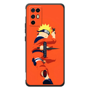 Чехлы с принтом Наруто на ZTE Nubia RedMagic 6R (Силуэт Наруто)