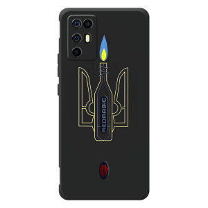 Чохол з картинкою (Патріотичний ГЕРБ) на ZTE Nubia RedMagic 6R (Герб - Молотова)