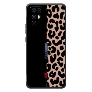 Чехол с леопардовым принтом на ZTE Nubia RedMagic 6R