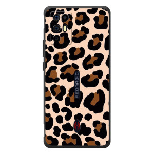 Чехол с леопардовым принтом на ZTE Nubia RedMagic 6R – Леопардовый принт