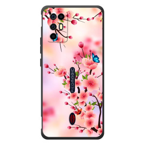 Чехол с принтом САКУРЫ на ZTE Nubia RedMagic 6R (Бабочки на сакуре)