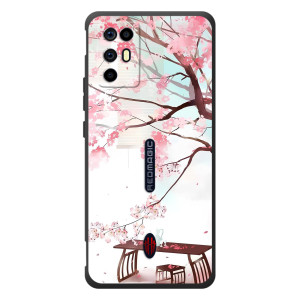 Чехол с принтом САКУРЫ на ZTE Nubia RedMagic 6R (Чайная церемония)