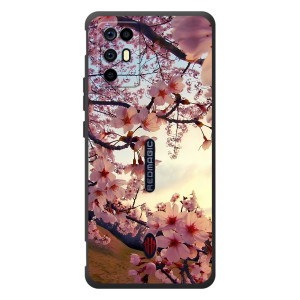 Чехол с принтом САКУРЫ на ZTE Nubia RedMagic 6R (Цветущая сакура)