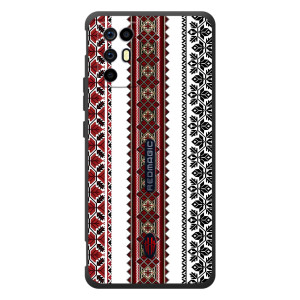 Силиконовый Чехол на ZTE Nubia RedMagic 6R с картинкой Вышиванки (Вышиваночки)