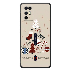 Чехол Санта Клаус для ZTE Nubia RedMagic 6R (Merry Christmas)