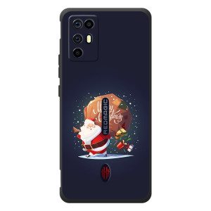 Чехол Санта Клаус для ZTE Nubia RedMagic 6R (Подарки от Санты)