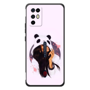 Чохол Стильні дівчата на ZTE Nubia RedMagic 6R (В піжамі)