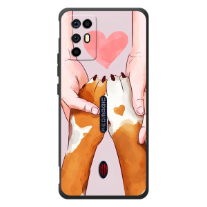 Чехол (ТПУ) Милые собачки для ZTE Nubia RedMagic 6R (Любовь к собакам)